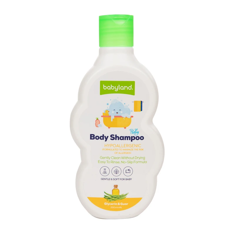 شامپو بدن کودک بیبی لند مدل Guar & Glycerin