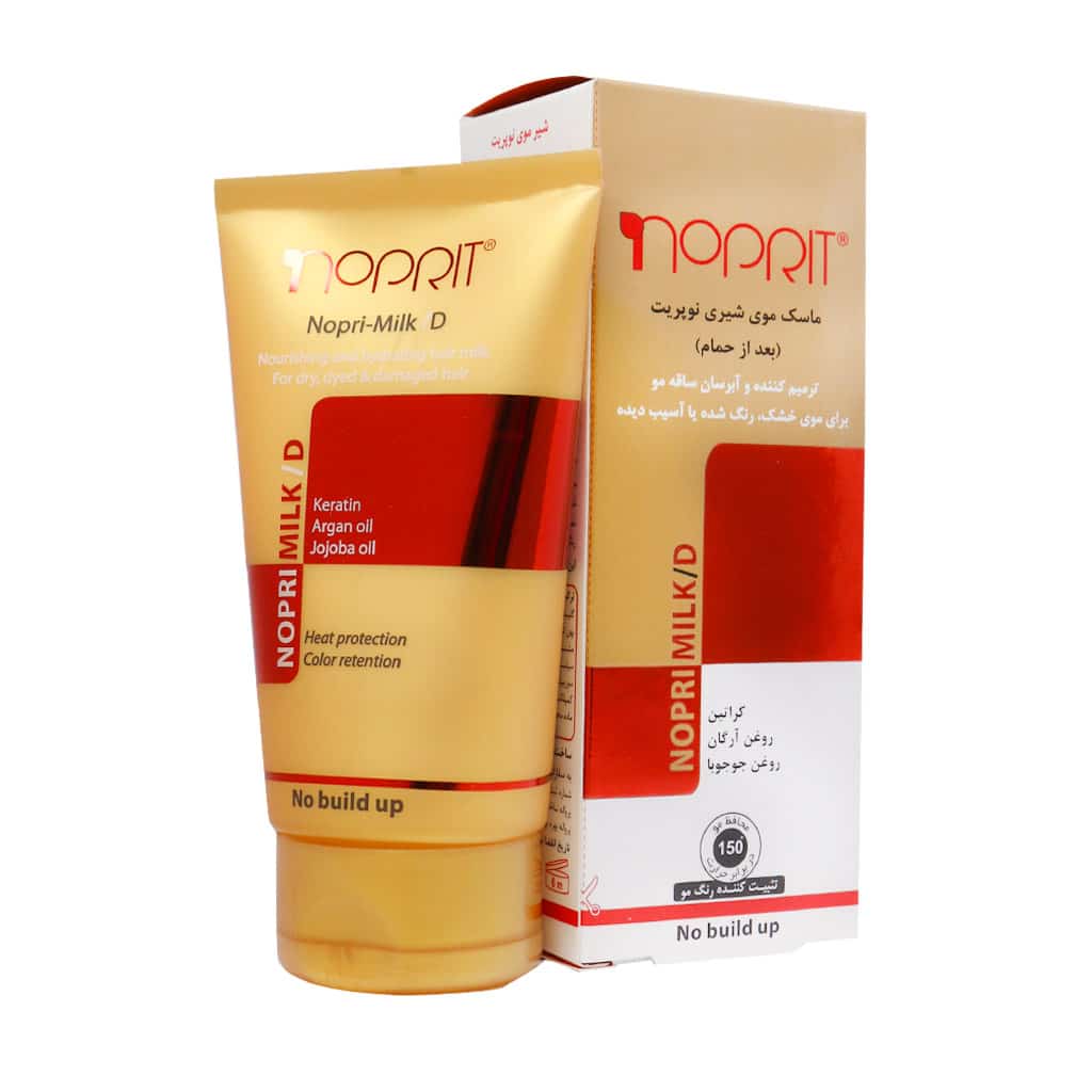 ماسک شیر موی نوپری میلک دی بعد از حمام نوپریت 150 میلی لیتر
